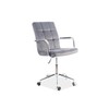 Furnitex Biuro kėdė Signal Meble Q-022 Velvet, pilka