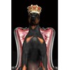 Signal Meble Paveikslas DOG IN CROWN, 80x120 cm