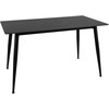 Signal Meble Valgomojo stalas SIGNAL Rion 130x70x76 cm, juoda