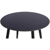 Signal Meble Valgomojo stalas SIGNAL Rion 90x90x76 cm, juoda