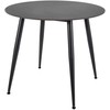 Signal Meble Valgomojo stalas SIGNAL Rion 90x90x76 cm, juoda
