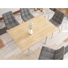 Signal Meble Valgomojo stalas SIGNAL Flip 80, 80(160)x80 x78 cm