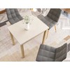 Signal Meble Valgomojo stalas SIGNAL Flip 80, 80(160)x80 x78 cm