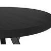 Signal Meble Valgomojo stalas DOMINGO 100-250x76 cm, juodas