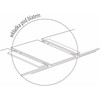 Signal Meble Valgomojo stalas EXEL, 140(180) x 85 cm
