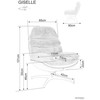 Fotelis Signal Meble Fotel Giselle