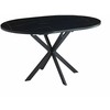 Signal Meble Valgomojo stalas Gaston, 100-135 x 100 cm, juoda
