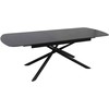 Signal Meble Valgomojo stalas Vector, 160-200 x 90 cm, juoda