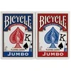 BICYCLE RIDER JUMBO žaidimo kortos – 2 kaladės