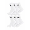 KAPPA® baltos vyriškos sportinės kojinės, 6 poros