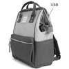 Moteriška HIMAWARI kuprinė su USB jungtimi 9001-01(1)
