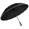 Didelis 128 cm skėtis unisex VELVETTA-3, juodas