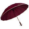 Didelis 128 cm skėtis VELVETTA, bordo