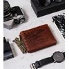 Peterson Vyriška odinė piniginė su grandinėle AMERICAN CUSTOM-2