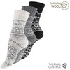 Vca Textil Norvegiškos vilnonės kojinės , unisex, Hygge, 3 poros