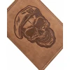 Vyriška odinė piniginė SKULL ALWAYS WILD 669