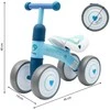 Baby Mix Baby Bike Juodas Baltas futbolas