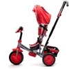 Baby Mix Lux Trike raudonas triratukas su LED lemputėmis