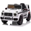 Elektromobilis Baby Mix Mercedes-Benz G63 AMG baltas