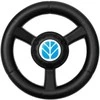 Baby Mix New Holland geltonas traktorius su traktoriumi ir įrankiais