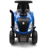 Multistore Baby Mix New Holland mėlynas traktorius su traktoriumi ir įrankiais