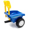 Multistore Baby Mix New Holland mėlynas traktorius su traktoriumi ir įrankiais