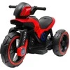 Baby Mix POLICE elektrinis motociklas raudonas
