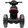 Baby Mix POLICE elektrinis motociklas raudonas