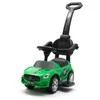 Baby Mix RACER žalios spalvos kūdikių šokinukas su garsu ir kreiptuvu