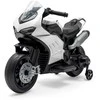 Vaikiškas elektrinis motociklas Baby Mix Supersport baltas