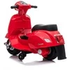 Baby Mix elektrinis motociklas Vespa raudonas