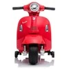 Baby Mix elektrinis motociklas Vespa raudonas