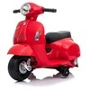 Baby Mix elektrinis motociklas Vespa raudonas