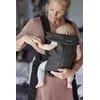 BabyBjorn Baby Carrier Mini 3D Jersey - maža nešioklė naujagimiui | Pilkai juoda