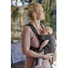BabyBjorn Baby Carrier Mini 3D Jersey - maža nešioklė naujagimiui | Pilkai juoda