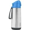 B.BOX BB500905 terminis buteliukas su sportiniu kandikliu 500ml mėlynas skalūnas