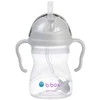 B.BOX - Gertuvė su šiaudeliu 240ml, pilkas