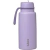 Gertuvė B.BOX BB501509 Termo buteliukas su sulankstomu snapeliu - nerūdijančio plieno termosas 1 l Lilac Love