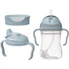 b.box - kubek do picia 3w1, kubek ze słomką, bidon, kubek treningowy 240 ml | Ocean