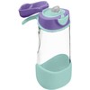 b.box - tritan sportinis buteliukas vaikams, su snapeliu 450 ml | Alyvinė pop