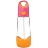 B.BOX BB00221 Tritan vandens butelis su šiaudeliu 600 ml braškių kokteilis