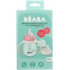 BEABA MOKOMASIS BUTELIUKAS-GERTUVĖ 2IN1, 210 ML, OLD Rožinis