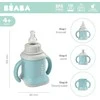 Beaba 3in1 mokomasis puodelis, spalva: airy green