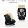 Vaiku Baze Autokėdutė Caretero Bosco I-size 0-36 kg., 360°, Olive