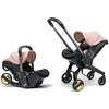 Automobilinė kėdutė - vežimėlis Doona i, 0-13 kg, Blush Rožinė