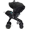Automobilinė kėdutė - vežimėlis Doona X, 0-13 kg, Nitro Juodas