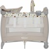 GRACO Vaikiška lovelė, maniežas CONTOUR ELECTRA, persirengimo stalas, čiužinys, krepšys, skydas