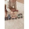 Kids Concept Vaiko koncepcija – traukinys su gyvūnais | Daugiaspalvis (EDVIN)