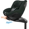 Automobilinė kėdutė Maxi-Cosi Mica 360 Pro, su i-Size, 0-18 kg (40-105 cm), tamsiai žalios spalvos