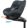 Automobilinė kėdutė Maxi-Cosi Mica 360 Pro, su i-Size, 0-18 kg (40-105 cm), tamsiai pilkos spalvos